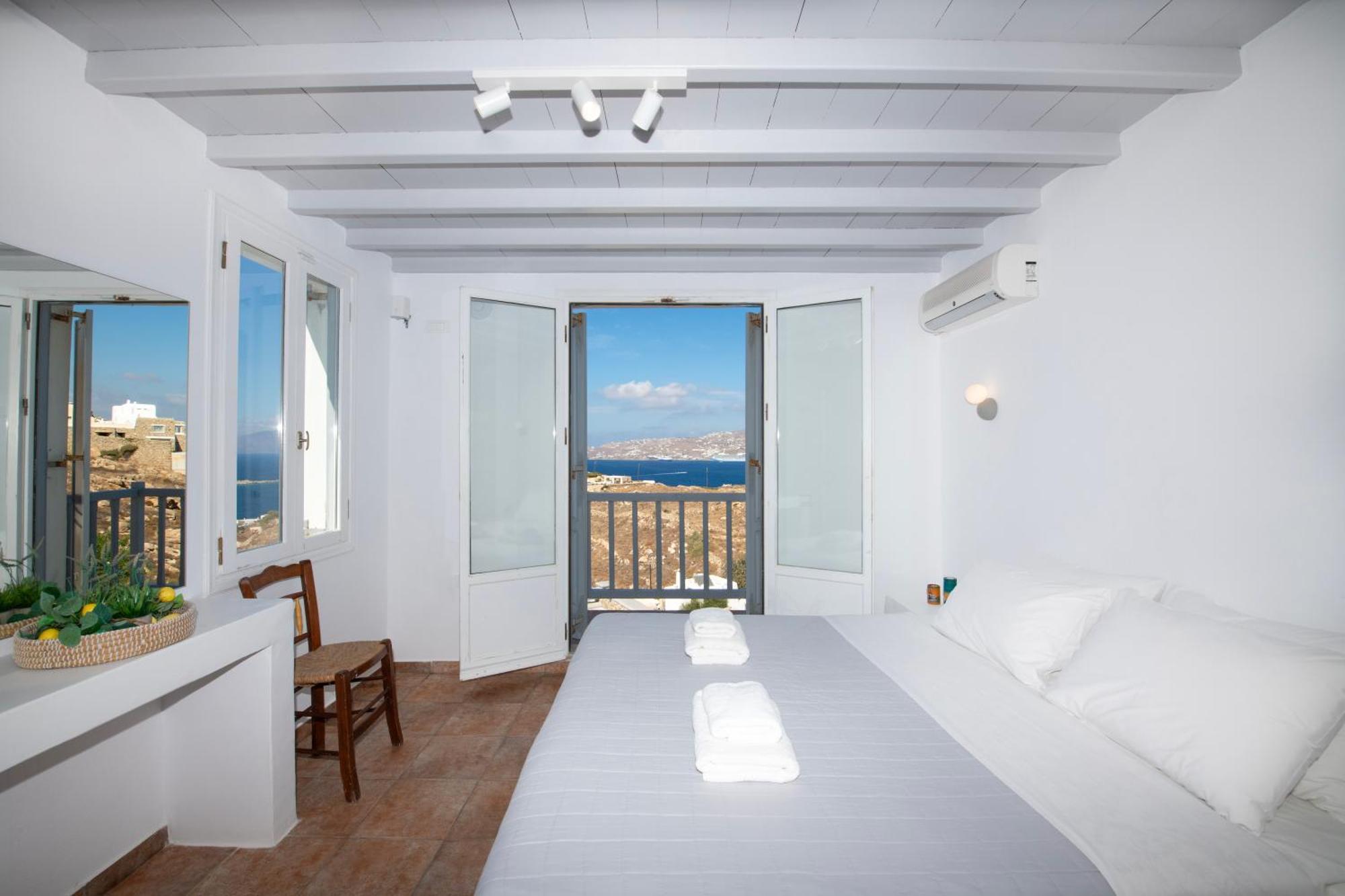 Mykonos Town Villa Anema Mykonos - Blue Views Mykonos Villas מראה חיצוני תמונה