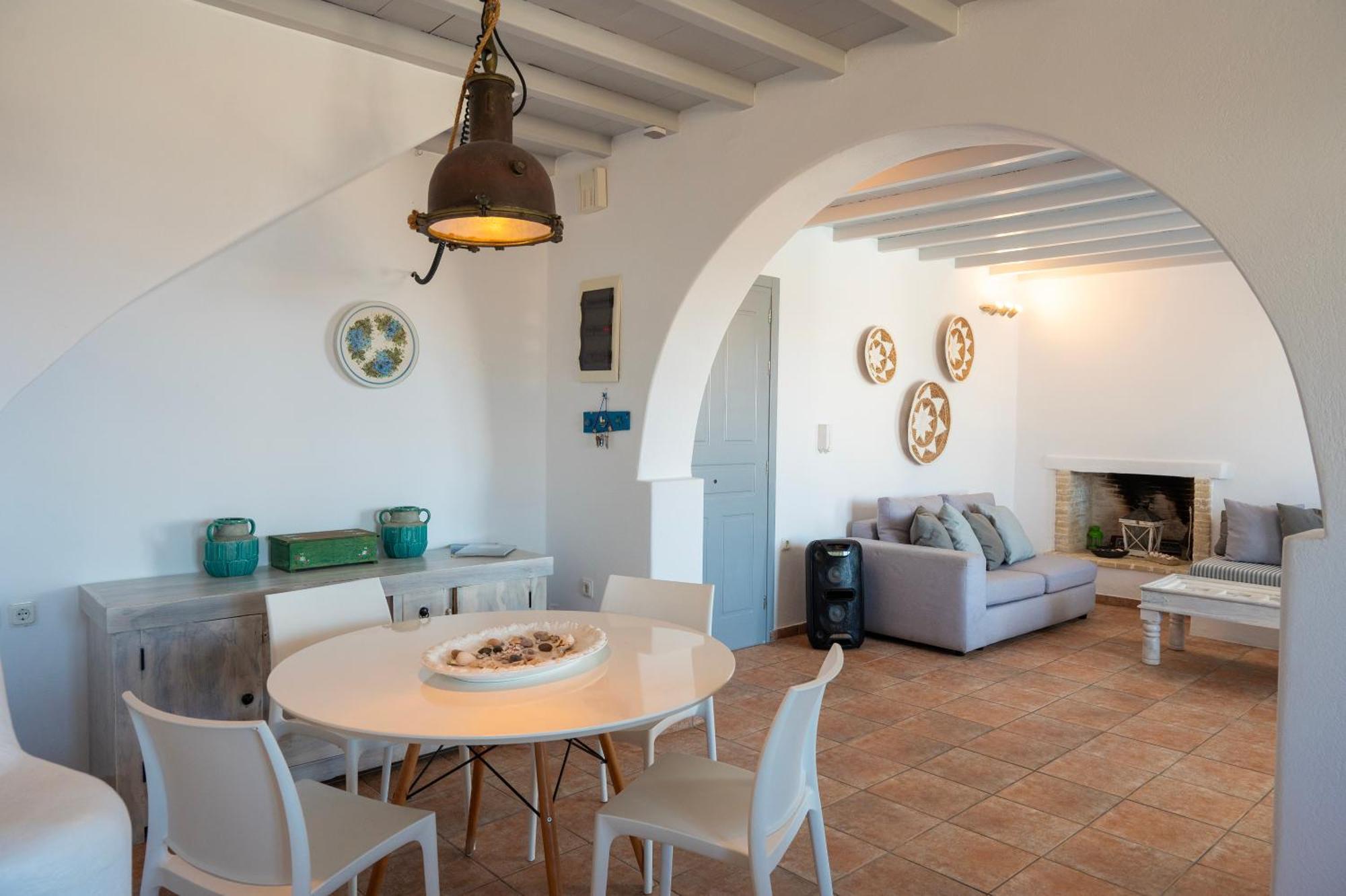 Mykonos Town Villa Anema Mykonos - Blue Views Mykonos Villas מראה חיצוני תמונה