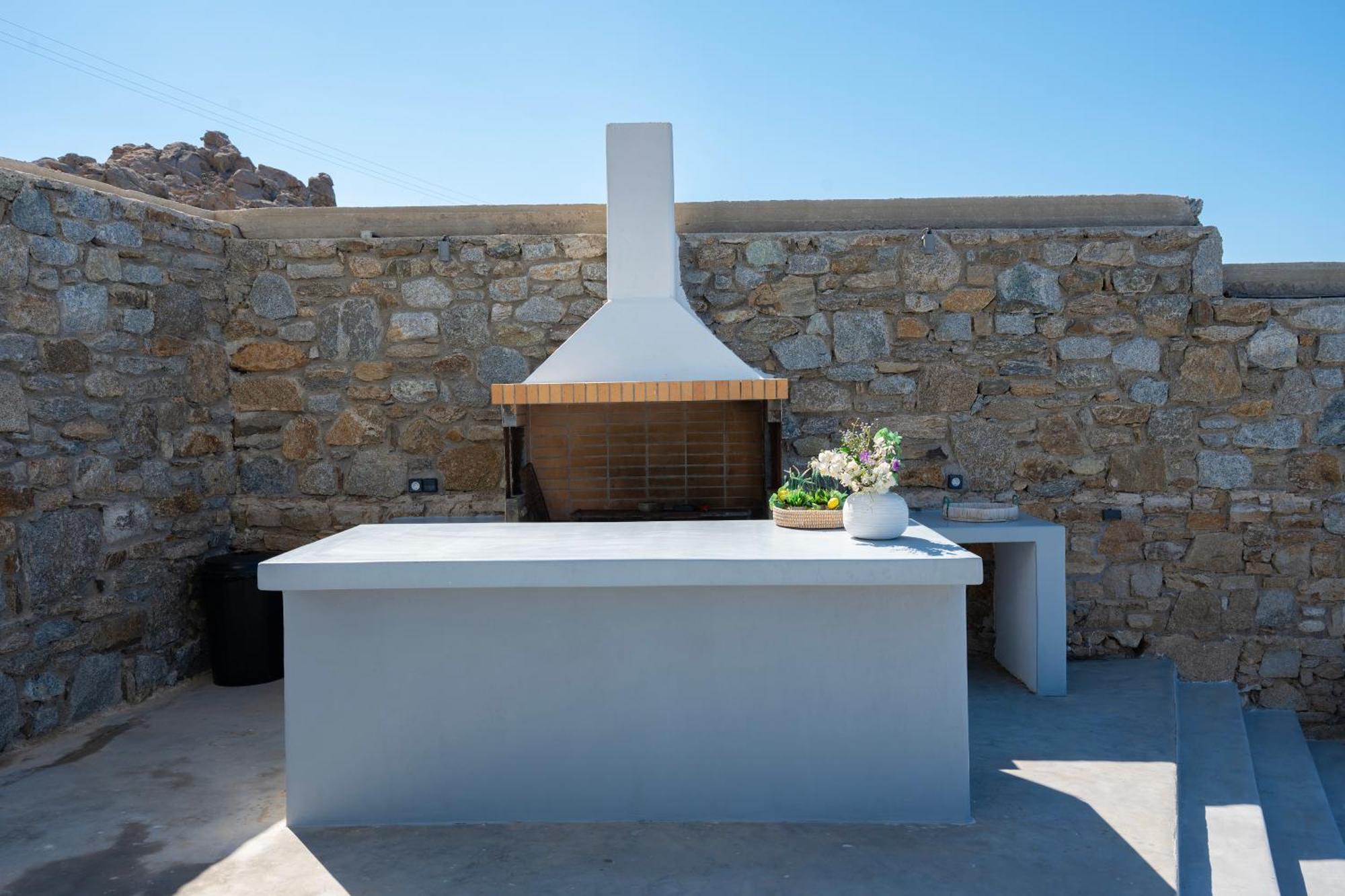 Mykonos Town Villa Anema Mykonos - Blue Views Mykonos Villas מראה חיצוני תמונה