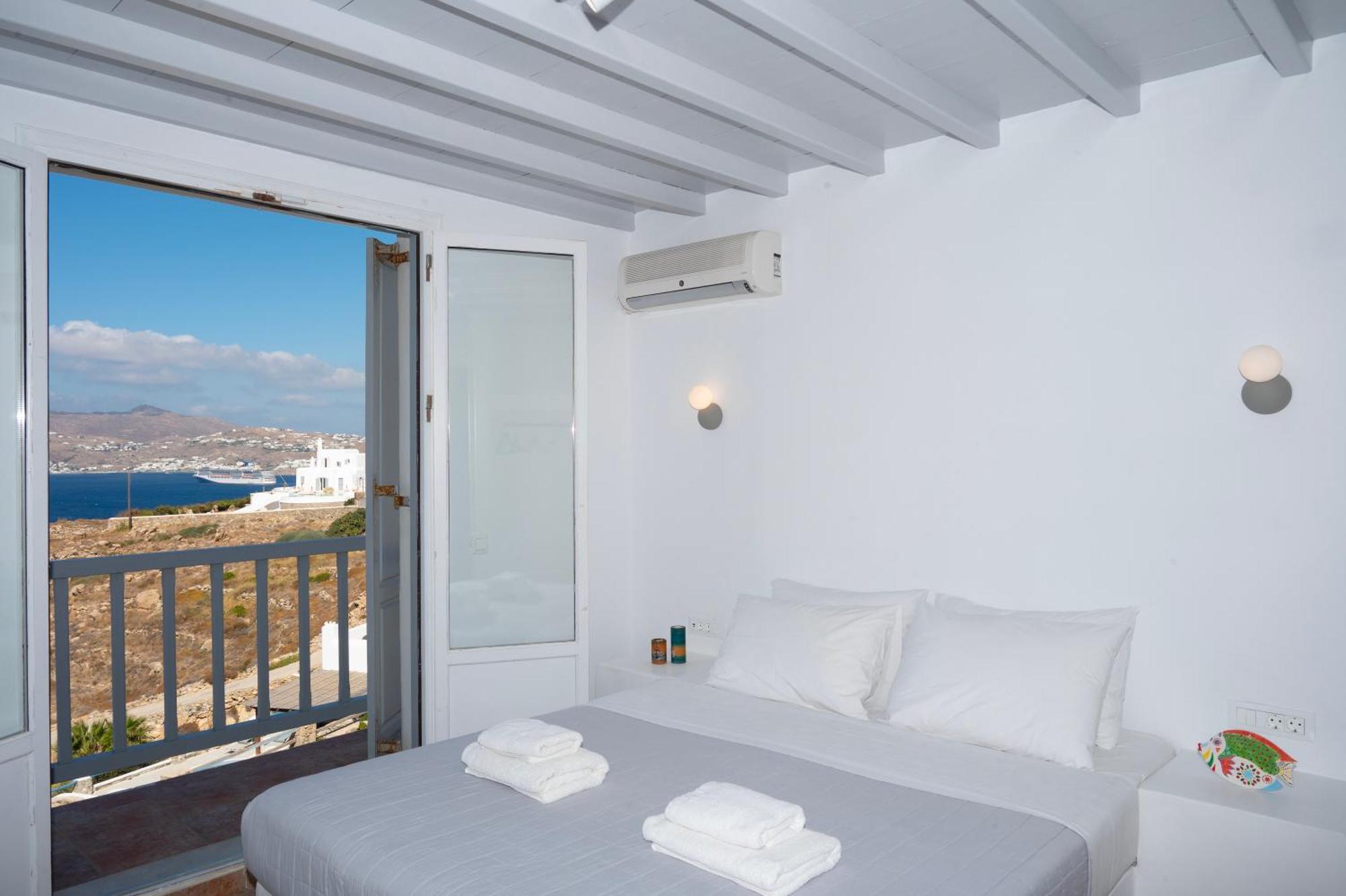 Mykonos Town Villa Anema Mykonos - Blue Views Mykonos Villas מראה חיצוני תמונה