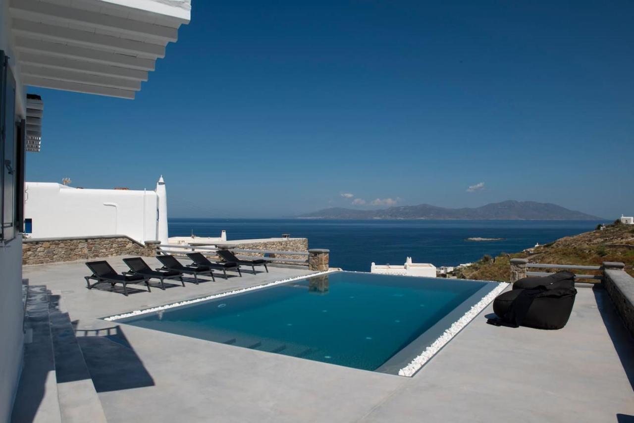 Mykonos Town Villa Anema Mykonos - Blue Views Mykonos Villas מראה חיצוני תמונה
